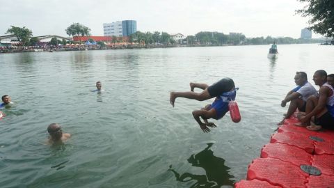 Danau Sunter yang 'Disulap' Hanya dalam Waktu Dua Bulan