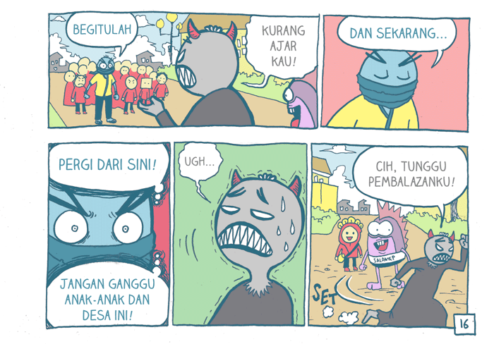 cekidot gan, ane bikin komik superhero terbaru dan cocok untuk semua umur.