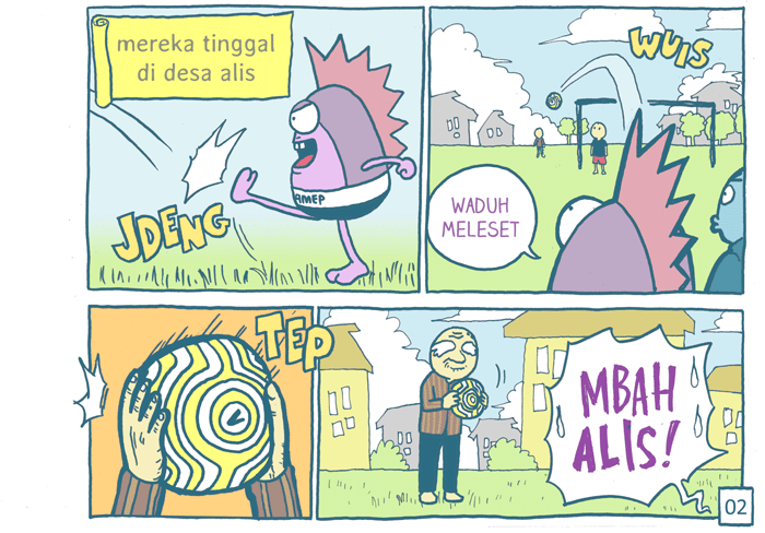 makanya mikir2 dulu sebelum tanya, ntar kalo salah bisa kayak komik ini lho!!