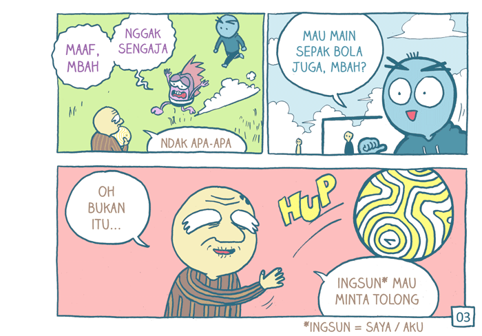 makanya mikir2 dulu sebelum tanya, ntar kalo salah bisa kayak komik ini lho!!