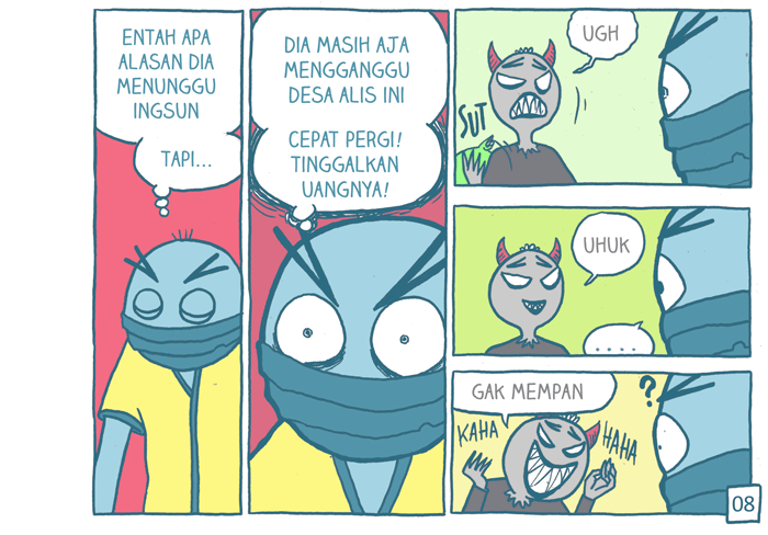 &#91;komik ngakak&#93; karena gak ketemu bank, penjahat ini merampok Koperasi Unit Desa :))