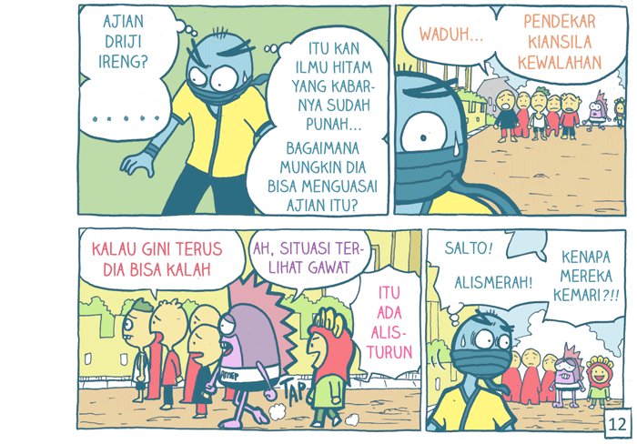 &#91;komik ngakak&#93; karena gak ketemu bank, penjahat ini merampok Koperasi Unit Desa :))
