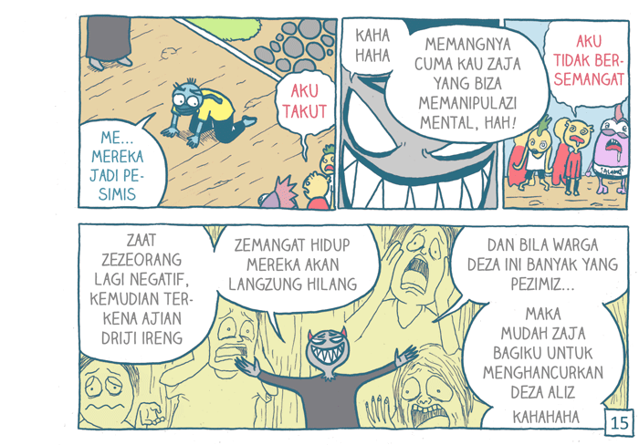 &#91;komik ngakak&#93; karena gak ketemu bank, penjahat ini merampok Koperasi Unit Desa :))