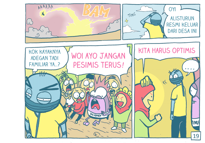 &#91;komik ngakak&#93; karena gak ketemu bank, penjahat ini merampok Koperasi Unit Desa :))
