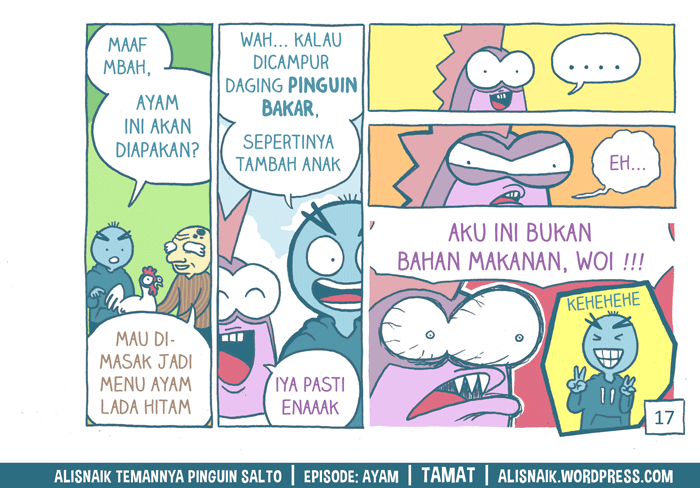 makanya mikir2 dulu sebelum tanya, ntar kalo salah bisa kayak komik ini lho!!