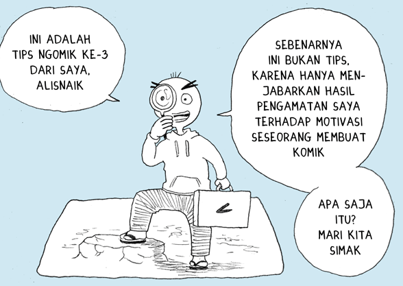 22 alasan untuk bikin komik