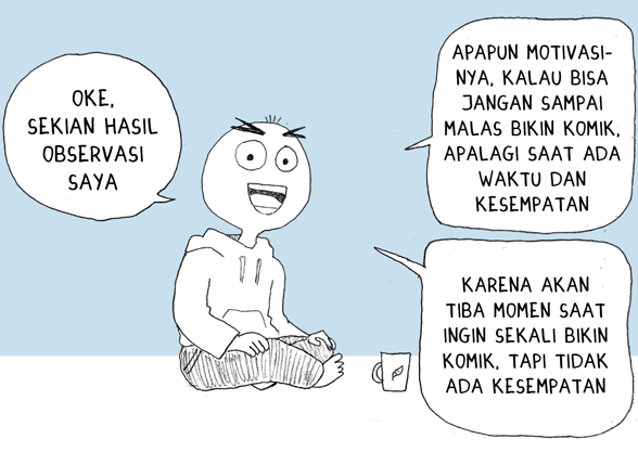 22 alasan untuk bikin komik