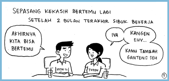 komik parodi karyawan TV Oon dan Katro TV