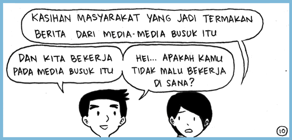 komik parodi karyawan TV Oon dan Katro TV