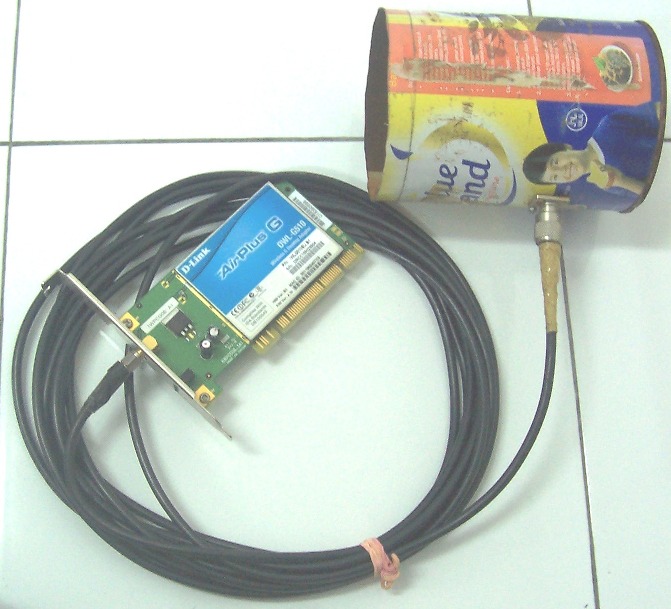 Cara membuat antenna kaleng untuk wifi repeater