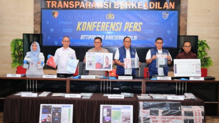 Polri Tangkap Pelaku Penyebar Konten Pornografi Anak