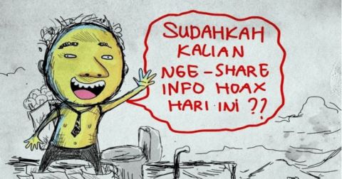 Lelah Dengan Berita Hoax, Coba Tangkis dengan 5 Cara Ini Gans