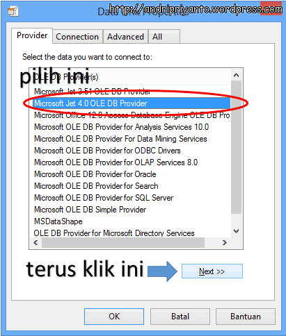 &#91;TP7&#93; Koneksi ke Database Microsoft Access Dengan Visual Basic 6.0