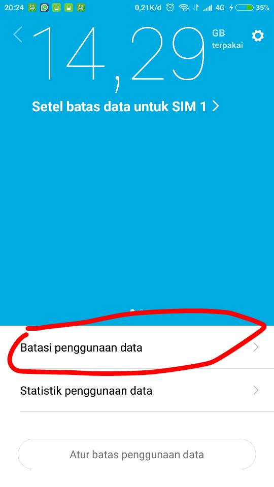 Cara Menghemat Kuota Internet Di Smartphone Xiaomi