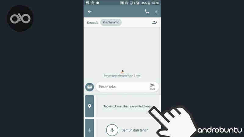 Begini Cara Berbagi Lokasi Menggunakna SMS Di Android