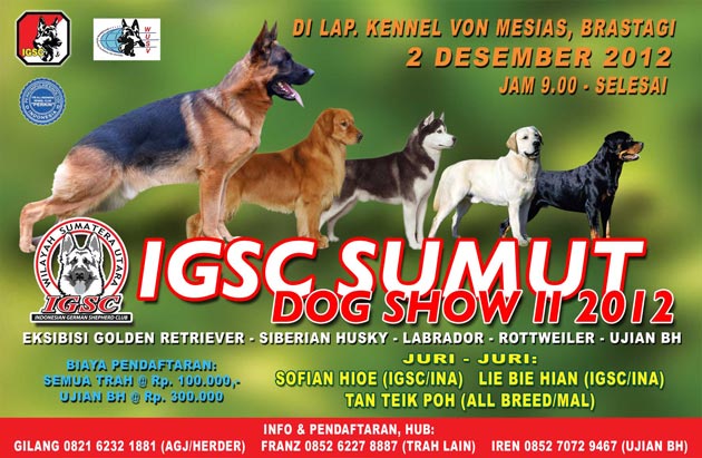 EVENTS FOR DOG LOVER'S (ALL BREED) -- ALWAYS UPDATE -- DOG SHOW, GATHERING, DLL