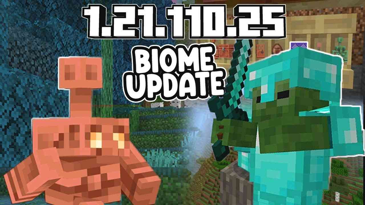 Minecraft 1.21.110.25 APK Unduh versi terbaru gratis Android