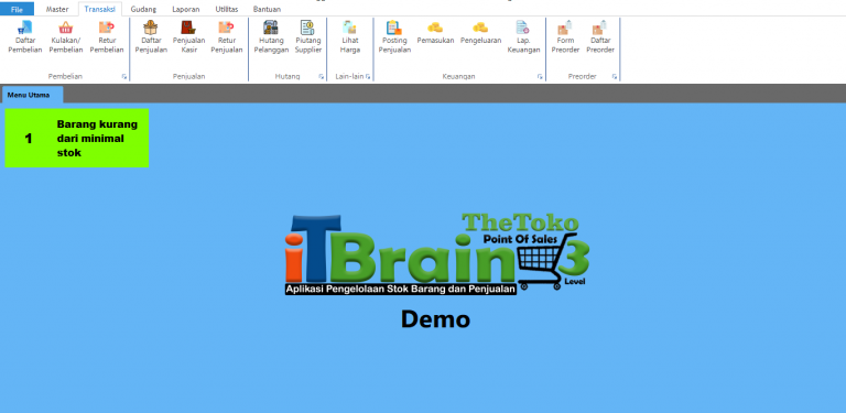 Apa itu Software Toko ITBrain POS