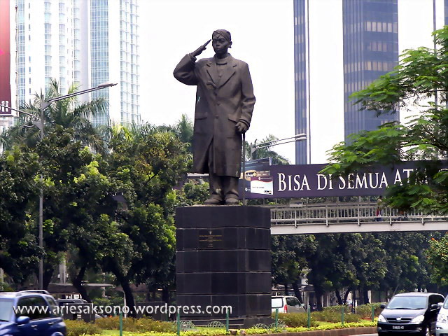 Patung Jenderal Besar Soedirman tidak hanya di dalam negeri