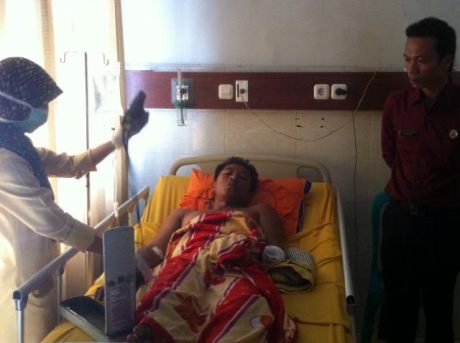 Biker Vixion Tangannya Putus Akibat Ditebas Begal, Semakin Nekat Saja
