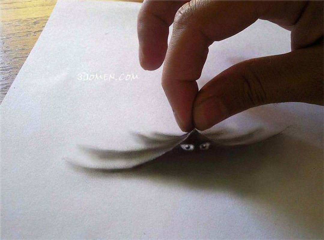 Gambar Pensil yang nampak nyata
