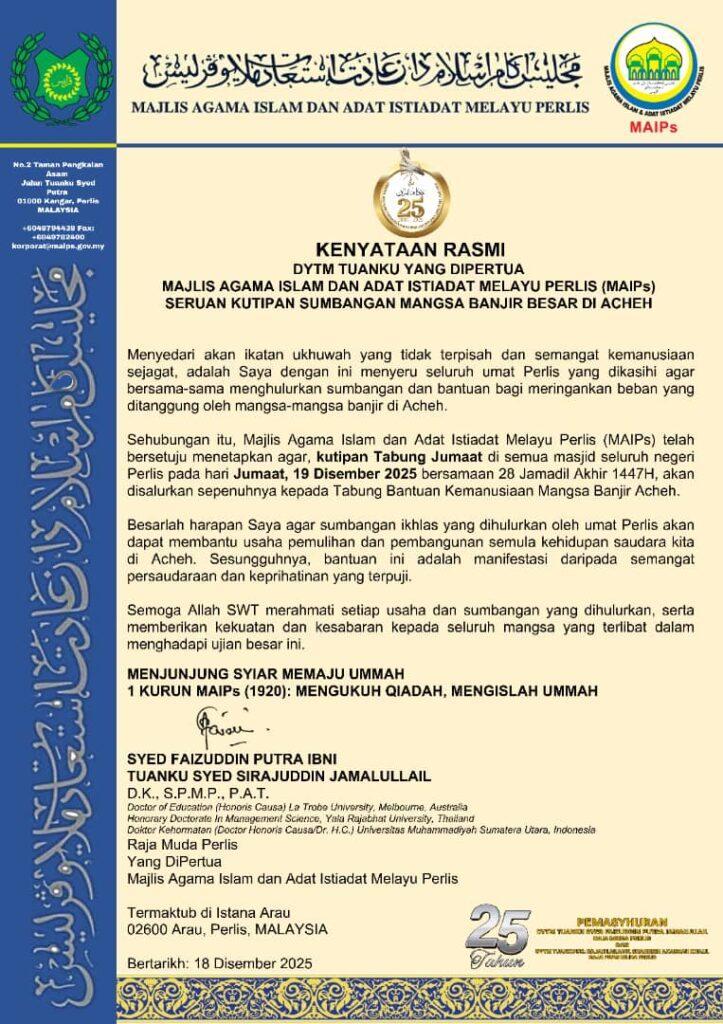 500 Ton Bantuan ke Aceh Masih Tertahan, Muslim Malaysia Minta Tolong Anwar Ibrahim