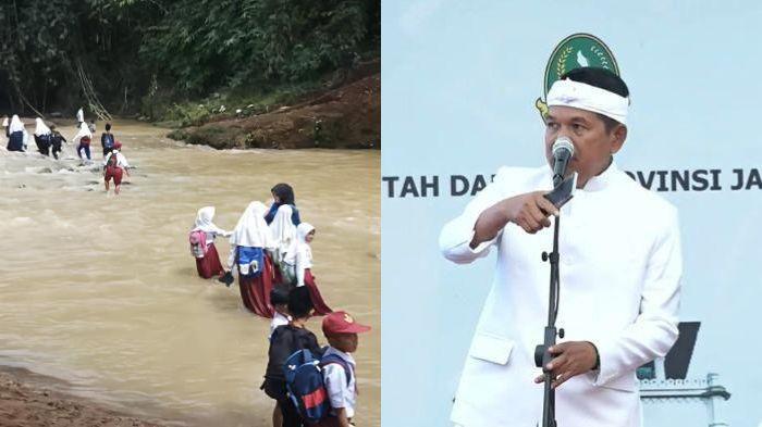 Jembatan Gantung Putus, KDM Ngeluh Bupati SMI Susah Dihubungi, Kemana Asep Japar?