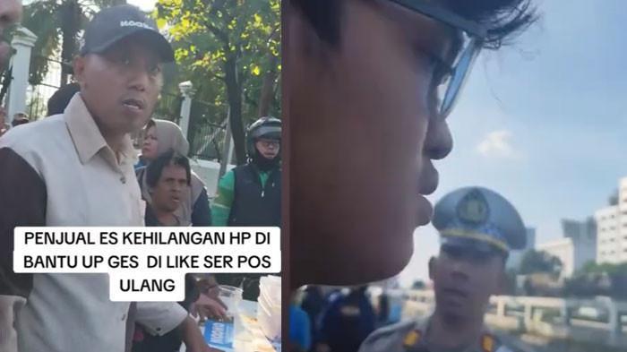 Viral Polisi Tak Mau Bantu Penjual Es Kopi yang Ponselnya Hilang: Bukan Urusan Saya