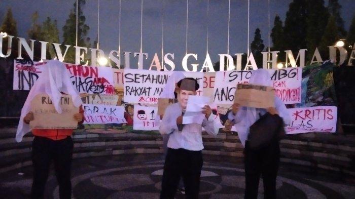 Kritik Prabowo-Gibran, BEM KM UGM: Satu Tahun Indonesia Sengsara