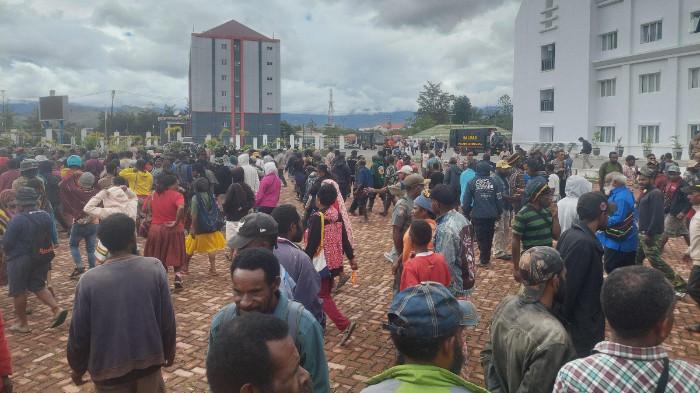 Aksi Tolak TNI di Jayawijaya Berujung Jakarta, Wakil Bupati Minta Tak Ada Demo