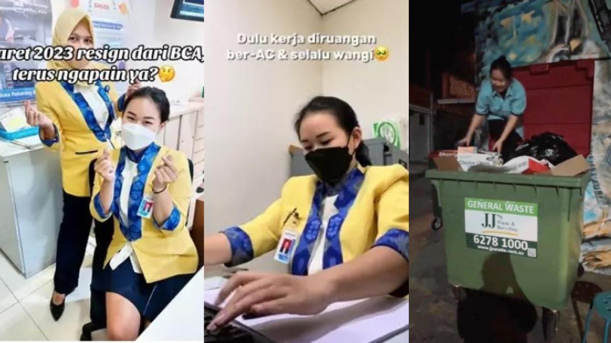 Wanita Mantan Pegawai Bank Resign Lalu Pindah ke Australia Kerja Jadi Tukang Sampah