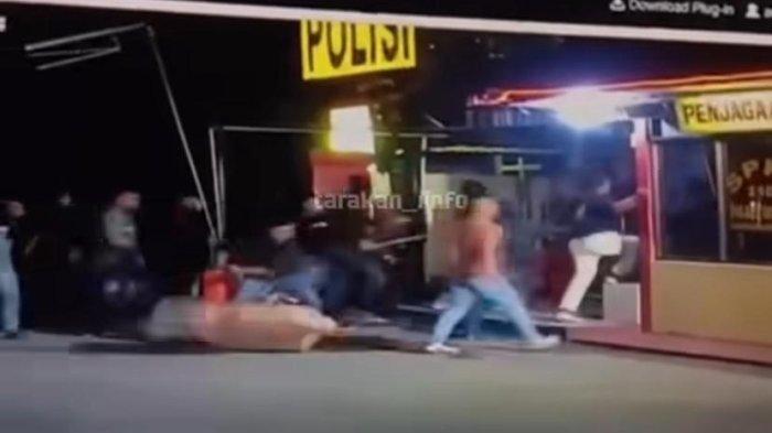 Mapolres Tarakan Diserang Puluhan TNI, 5 Anggota Polres Tarakan Alami Luka