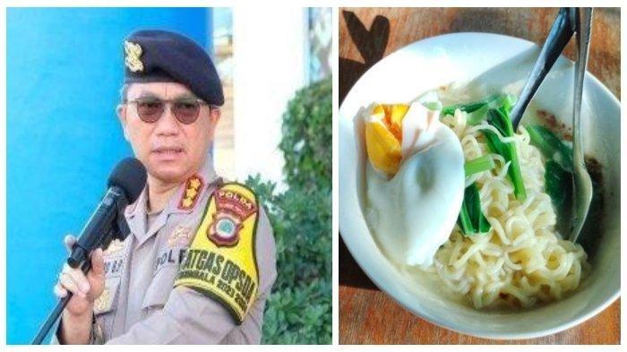 Kombes Ngamuk Usai Pesan Indomie, Bantah Lempar Telur Kena Wajah :Cuma Kena Ke