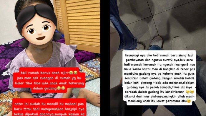 Temuan Bocah Terkurung di Rumah Kosong di Banjarmasin, Tubuh Lebam dan Pincang
