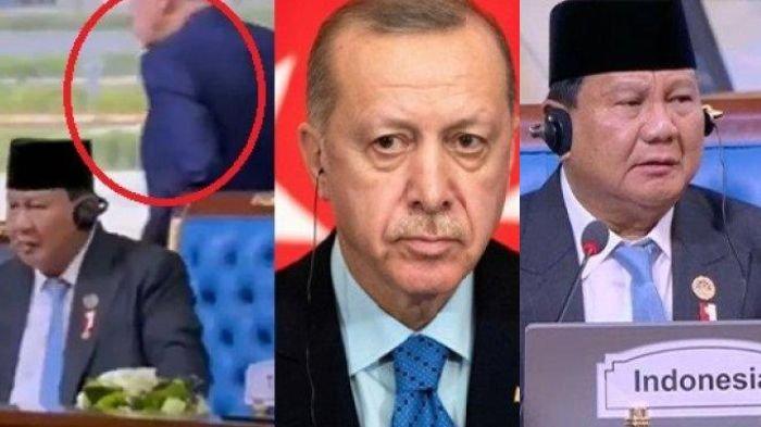Erdogan Walkout saat Prabowo Pidato Bela Gaza di KTT D-8, Sampai Senggol Kursi RI 1