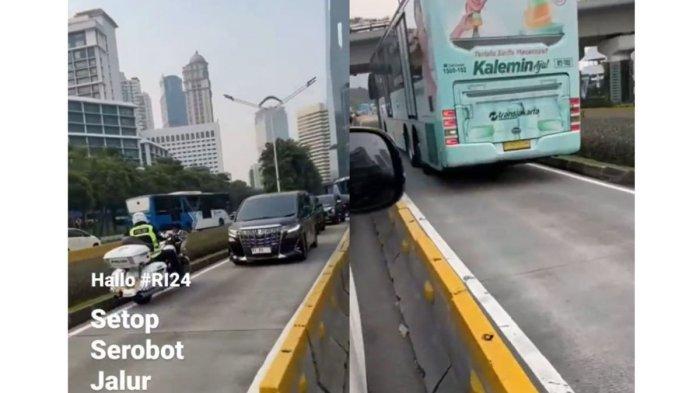 Mobil Menteri Agama Yaqut Terobos Jalur Transjakarta, Ternyata Hendak Hadiri Rapat