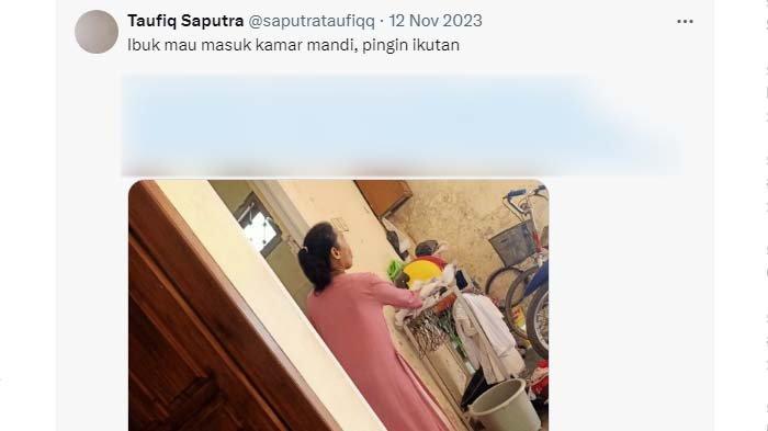 Geger! Akun Pria Ngaku Nafsu Lihat Ibu Kandung Sendiri, Posting Cuitan Tak Senonoh