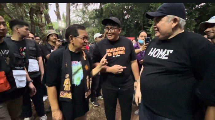 Bertemu Cawagub Suswono, Ketum Jakmania Akui Lebih Sreg Program Pram-Rano