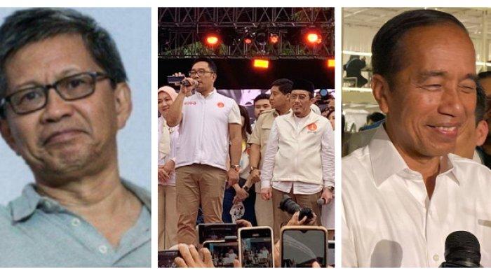 Rocky Gerung Sebut Jokowi Frustrasi Jakarta Lepas dari Genggaman