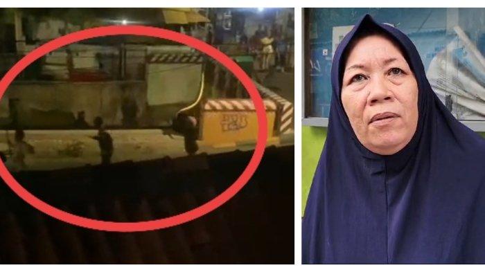 Ibu di Tanjung Priok Saksikan Ngerinya Puluhan Pemuda Belingsatan Bawa Celurit di Jal