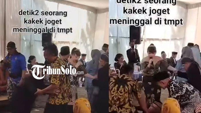 Viral Kakek Tewas saat Sedang Joget di Acara Hajatan, Diduga Serangan Jantung
