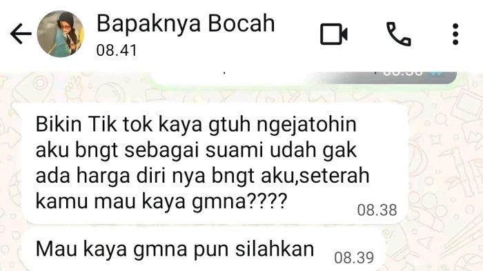 Istri Diminta Cari Suami Baru gegara Curhat di TikTok Soal Nafkah Rp 10 Ribu Sehari