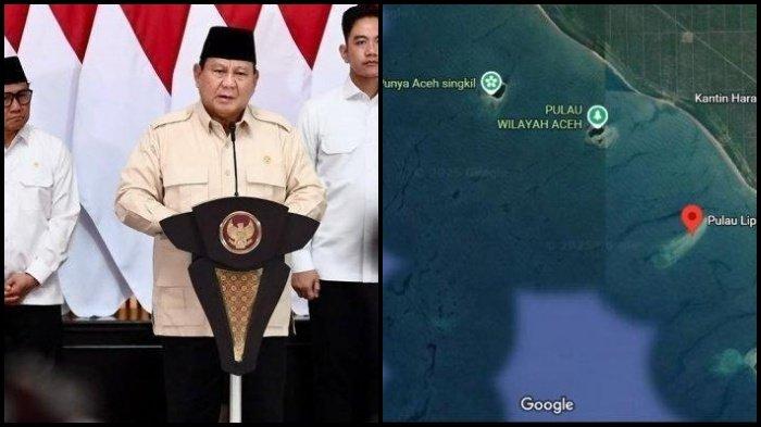 Prabowo Turun Tangan Soal 4 Pulau Aceh yang Masuk Wilayah Sumut
