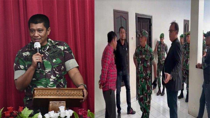 Puluhan Personel TNI Datangi Polrestabes Medan, TSK Pemalsuan Lahan PTPN II dibbskan