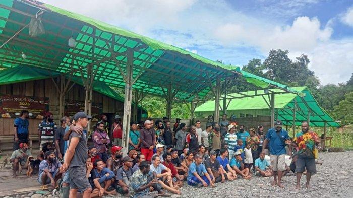 Peginjil dan 725 Pedulang di Korowai Minta TPNPB dan TNI Tidak Menyasar Area