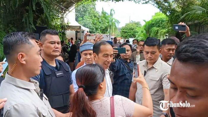 Warga Tangerang Ngidam Dipeluk Jokowi, Tetap Senang Walau Hanya Bisa Salaman