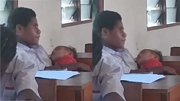 Vivin, Asuh Adik Berusia 1 Tahun Sambil Sekolah Setelah Ibunya Meninggal