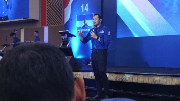 AHY Minta Kader Demokrat Sulsel Tidak Percaya Hasil Survei