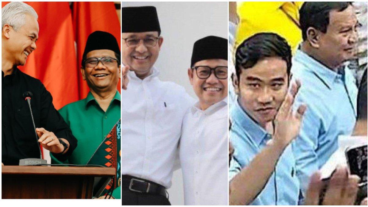 PDIP Klaim Dapat Tanda-tanda Alam, Ganjar Bakal Kalahkan Anies &amp; Prabowo