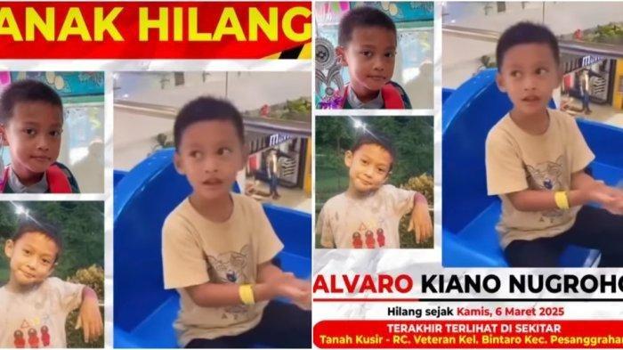 Kronologi Hilangnya Alvaro Kiano di Pesanggrahan Diduga Dibawa Pria Misterius